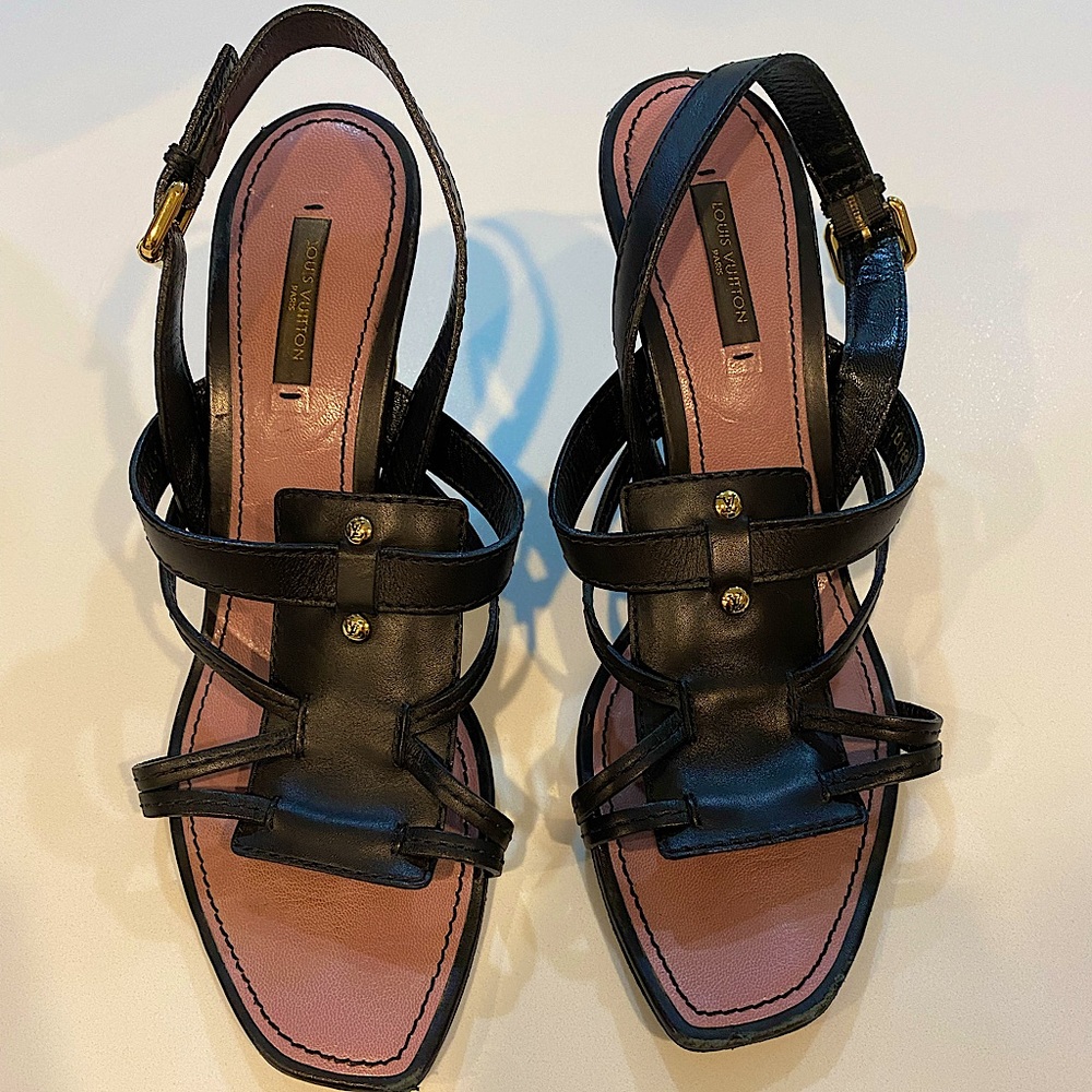 Louis Vuitton Leather Heels